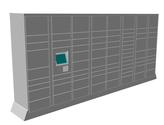 Armadio per la consegne dei pacchi detto anche paccomat